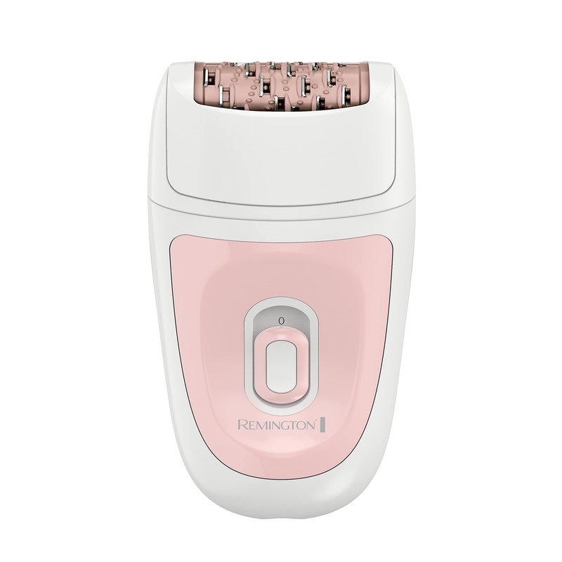 Remington Smooth & Silky Total Coverage Epilator, Electric Tweezing System, Pink, EP7010E