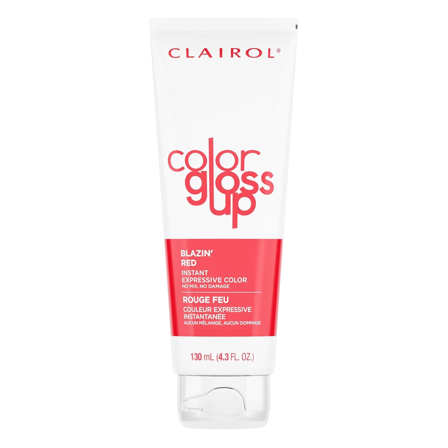 Clairol Color Gloss Up Temporary Hair Dye - Blazing Red | Vibrant Color, Easy Application