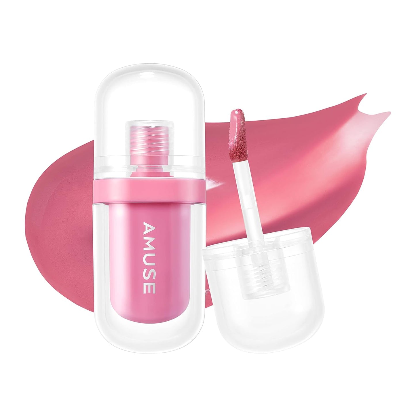 Jel-Fit Tint Lip Stain - Long Lasting Hydrating Gloss, Smooth Moisturizing Formula | Vegan Korean Beauty (01 Boksoonga Jelly)
