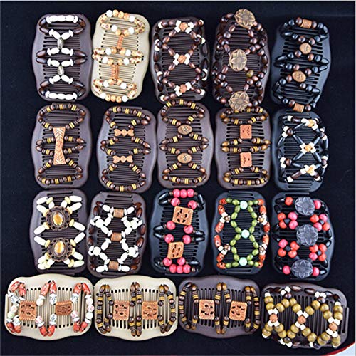 LOVEF 12PCS Waterproof Hair Comb Accessories for Girls & Women, Easy Updo Bun Maker Clips