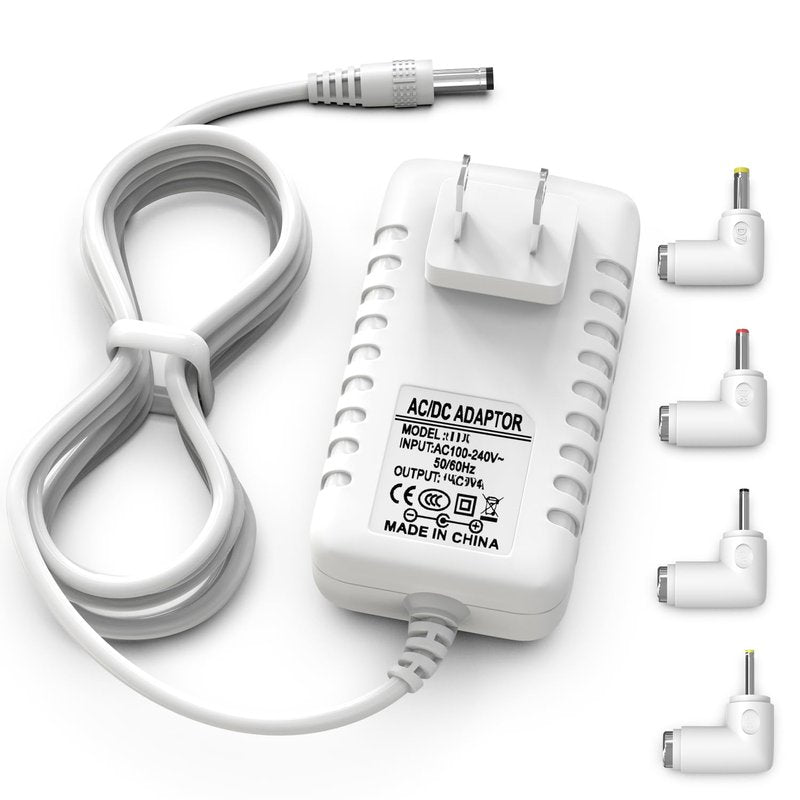 Universal 5V Monitor Charger for Infant Optics DXR-8 & DXR-8 Pro Baby Monitor Unit, DXR8 Pro 5" and DXR 8 3.2" Screen Parent Handheld Power Cord, 6.5Ft Charging Cable with 4 Round-Pin Adapters