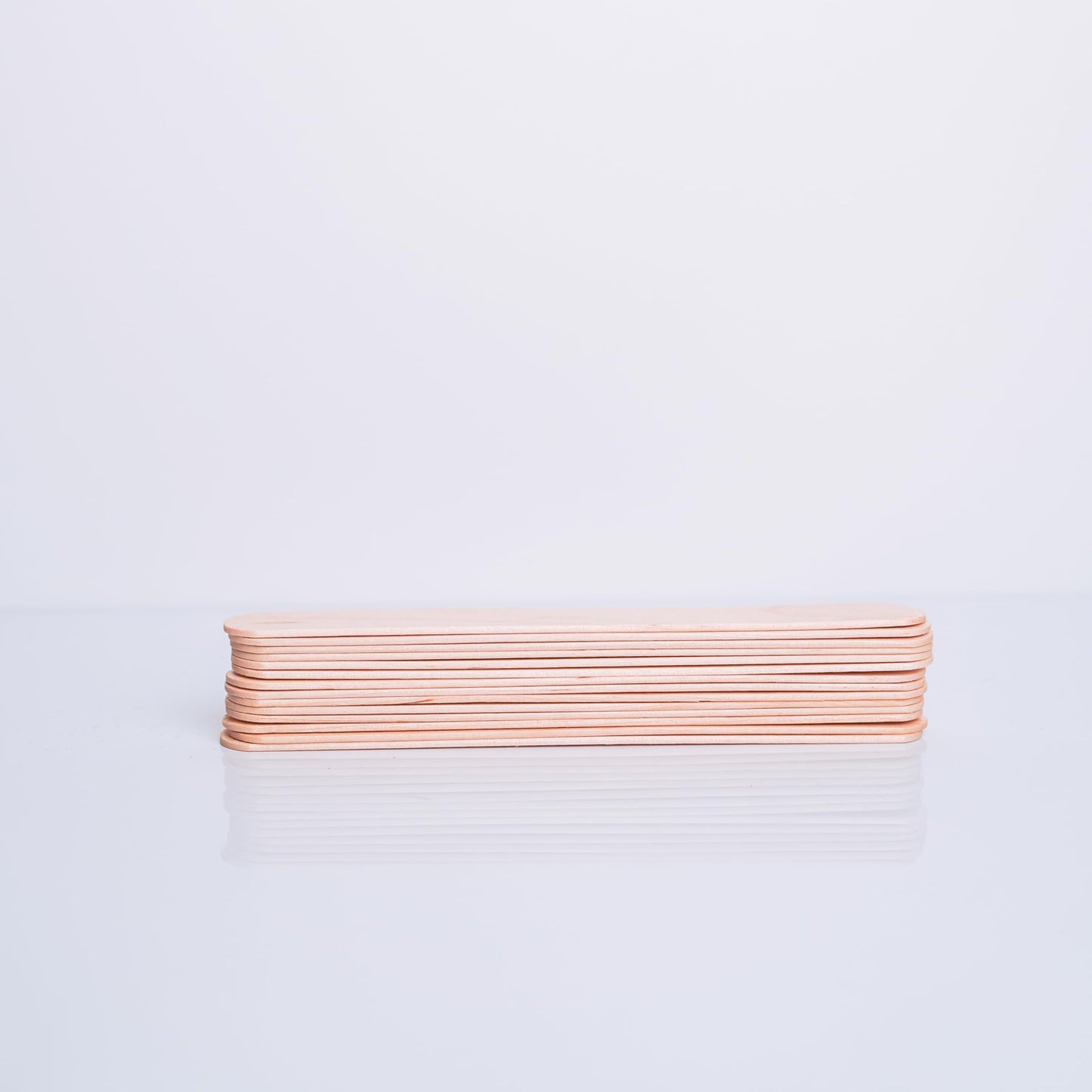 neuBuff Wood Spatulas, Essential Wooden Waxing Sticks for Hair Removal, Perfect for Home Use, Ideal for Brazilian Waxing, Smoothly Applies Hair Removal Wax to Sensitive Areas, Pack of 50
