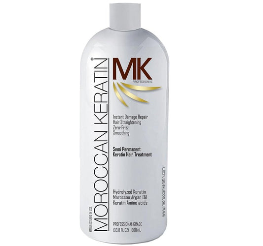 Brazilian Keratin Blowout Hair Treatment - 1000ml Argan Oil Formula for Professional Results | Gold Series