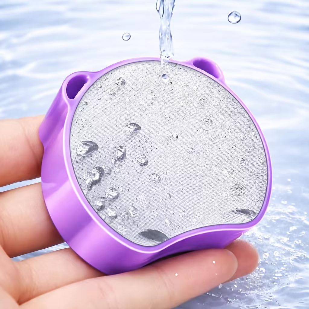 Magic Crystal Hair Eraser, Suitable for Men and Women Painless Exfoliating Crystal Hair Removal Tool, Magic Crystal Hair Remover for Legs and Back of Arms (Pink)