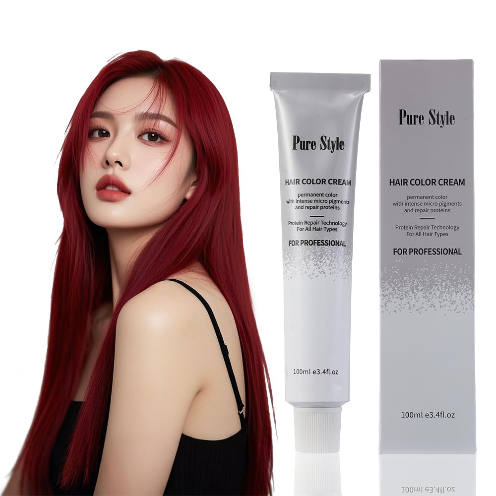 Hair Color Diluter Cream - Ammonia-Low Permanent Dye for At-Home Salon Quality | 3.4 fl oz (100ml) Nourishing Formula