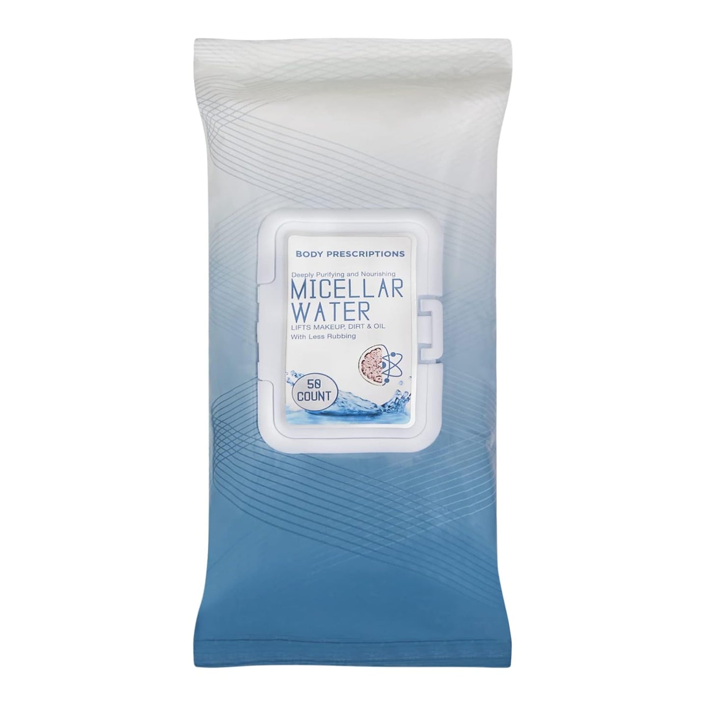 Makeup Cleansing Wipes - Gentle & Effective Face Wipes with Retinol | 50 Count Pack of 3