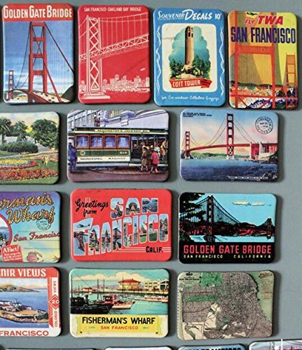 24-Piece Colorful Magnetic Fridge Magnets Set - Fun Home Decor