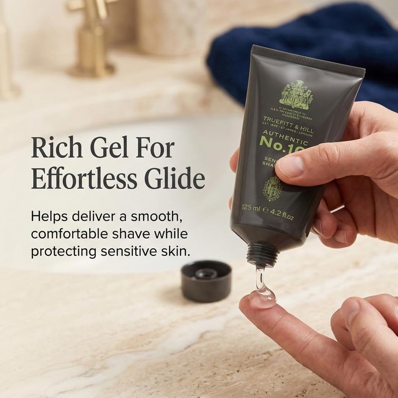 TRUEFITT & HILL Authentic No.10 Sensitive Shaving Gel, 1 Pound