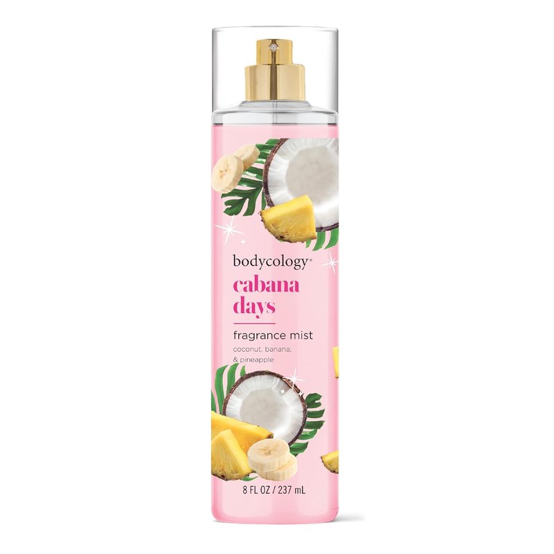 Bodycology Fragrance Body Mist - Cabana Days Scent | Long-Lasting 8 fl oz