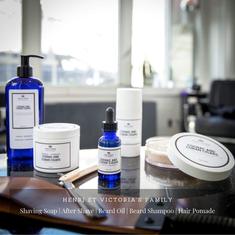 HENRI ET VICTORIA After Shave Balm for Men | Post Shave Balm - | Made by Skilled Artisans | Prevents and Cures Razor Burns | 3,4 oz