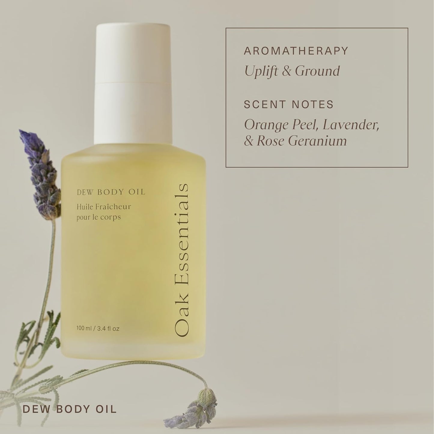 Dew Body Oil - Hydrating Dry Body Oil for Women | Fast-Absorbing, Non-Greasy, 3.4 Fl Oz