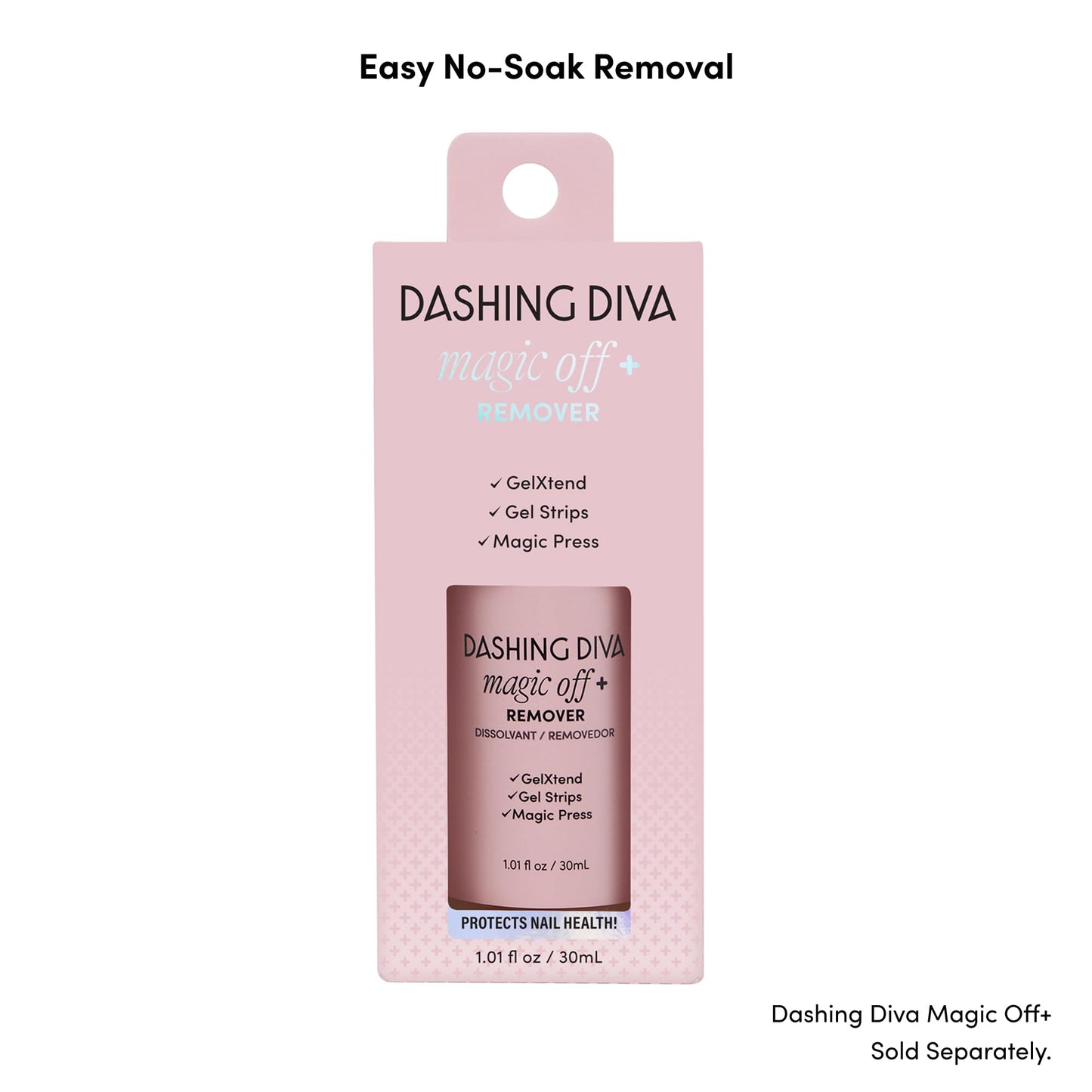 Dashing Diva Glaze Effects Nail Strip Set - Long Lasting, Chip Resistant, Semi-Cured Gel Nails - 4-Piece Manicure Set with 32 Strips