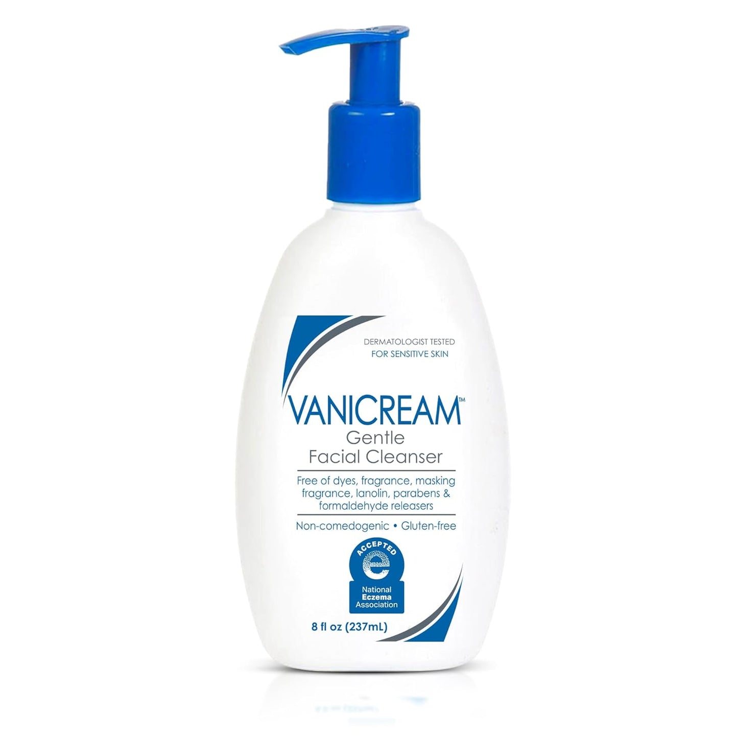 Vanicream Gentle Facial Cleanser - Sensitive Skin Formula, Pump Dispenser - 8 fl oz