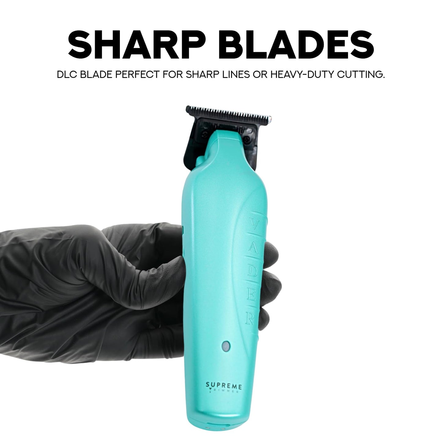 Supreme Trimmer Vader ST3778 – Professional Cordless Barber Liner | 210 Min Runtime, 7000 RPM Motor, Zero Gap DLC T-Blade, USB-C Fast Charging | Beard, Hair & Body