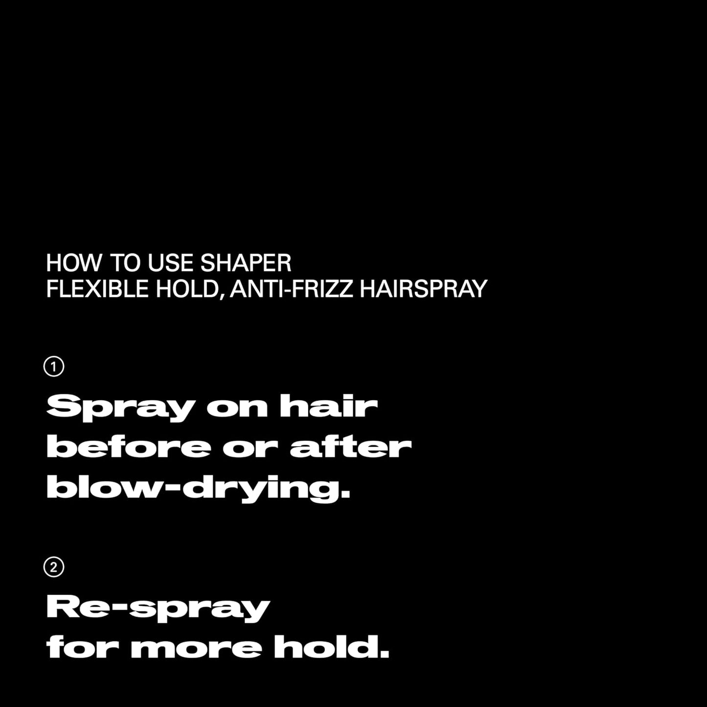 Sebastian Professional Hairspray - Flexible Medium Hold | Brushable Control, 80 VOC%