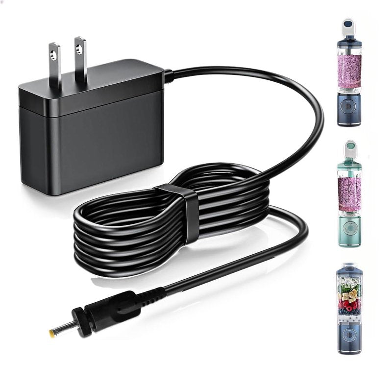 For Ninja Blast Max Portable Blender BC251, BC200, BC200GY, BC200LD, BC251LD Replacement Charging Cord Personal Smoothies Power Adapter