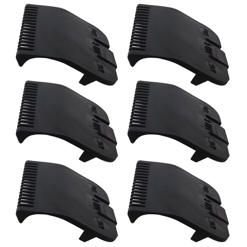 New Clipper Guard Set for Wahl, 6#3137-101 Black Combs (1.5mm), for Peanut Clippers and for Wahl Models