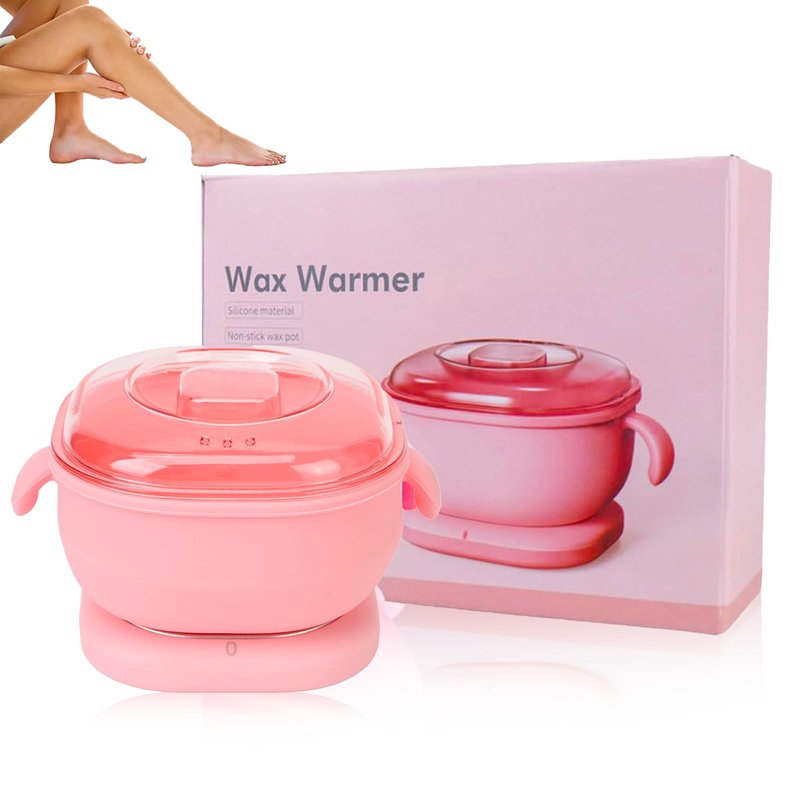 HURRISE Electric Hot Wax Warmer Machine for Hair Removal, 400ml Removal Wax Heater, 100W Silicone Pot Liner, High Power Performance, Large Capacity, Versatile Usage, Easy to Clean