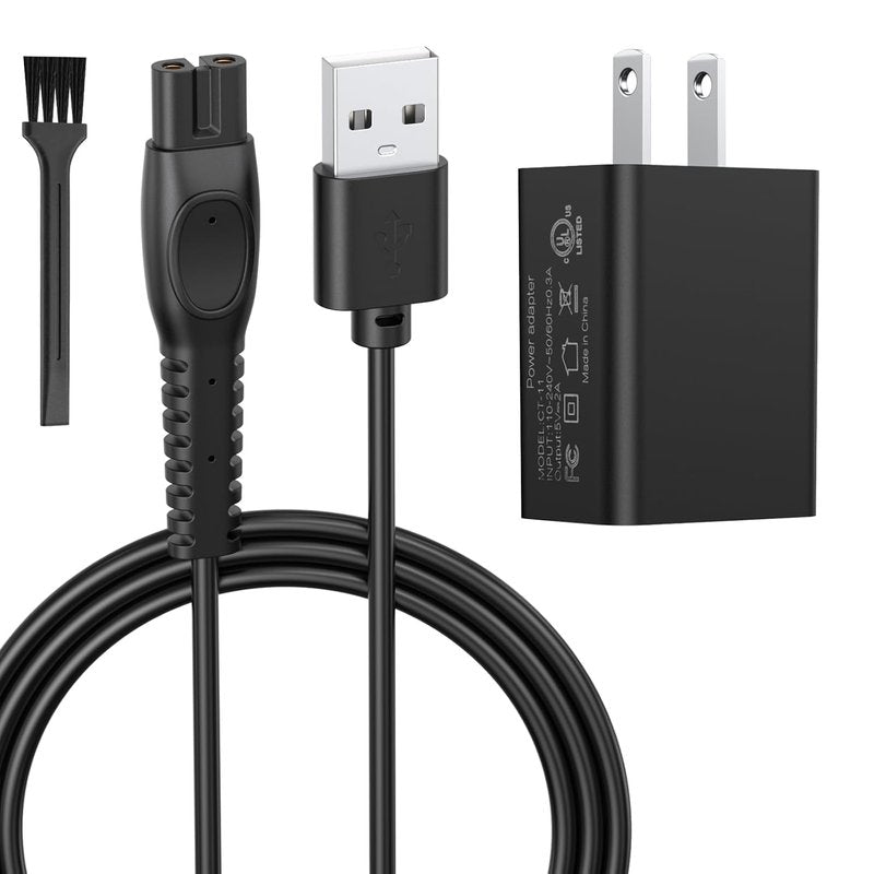 5V Charger for Philips One Blade, Shave QP2834 QP2724 QP1324 PQ888 PQ889, MG5910 MG7910 MG7960 MG9510 MG9560, X3001 Electric Shaver Trimmer