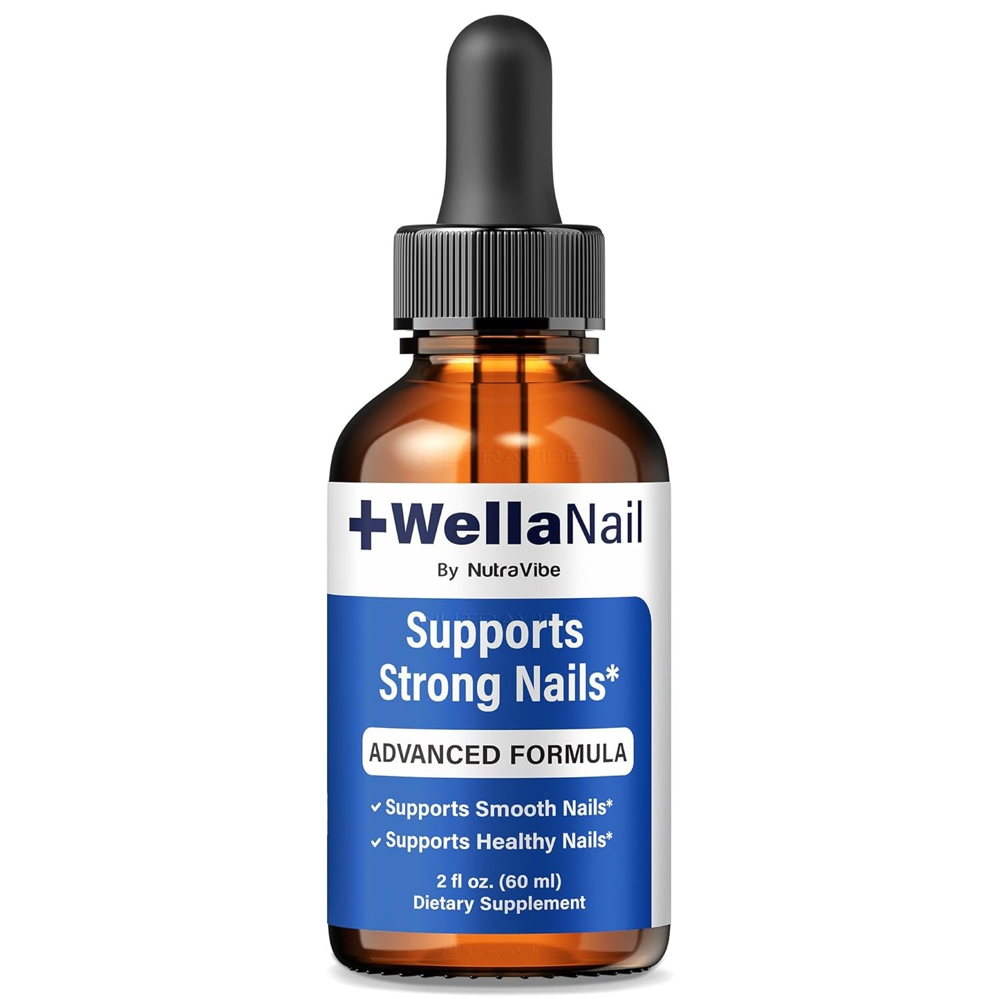 WellaNail Drops - Premium Nail & Foot Care Formula with Natural Ingredients | Supports Healthy Nails & Hydration - 30 Servings