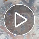 5D Embossed Flower Nail Stickers - Self-Adhesive Glitter Decals
