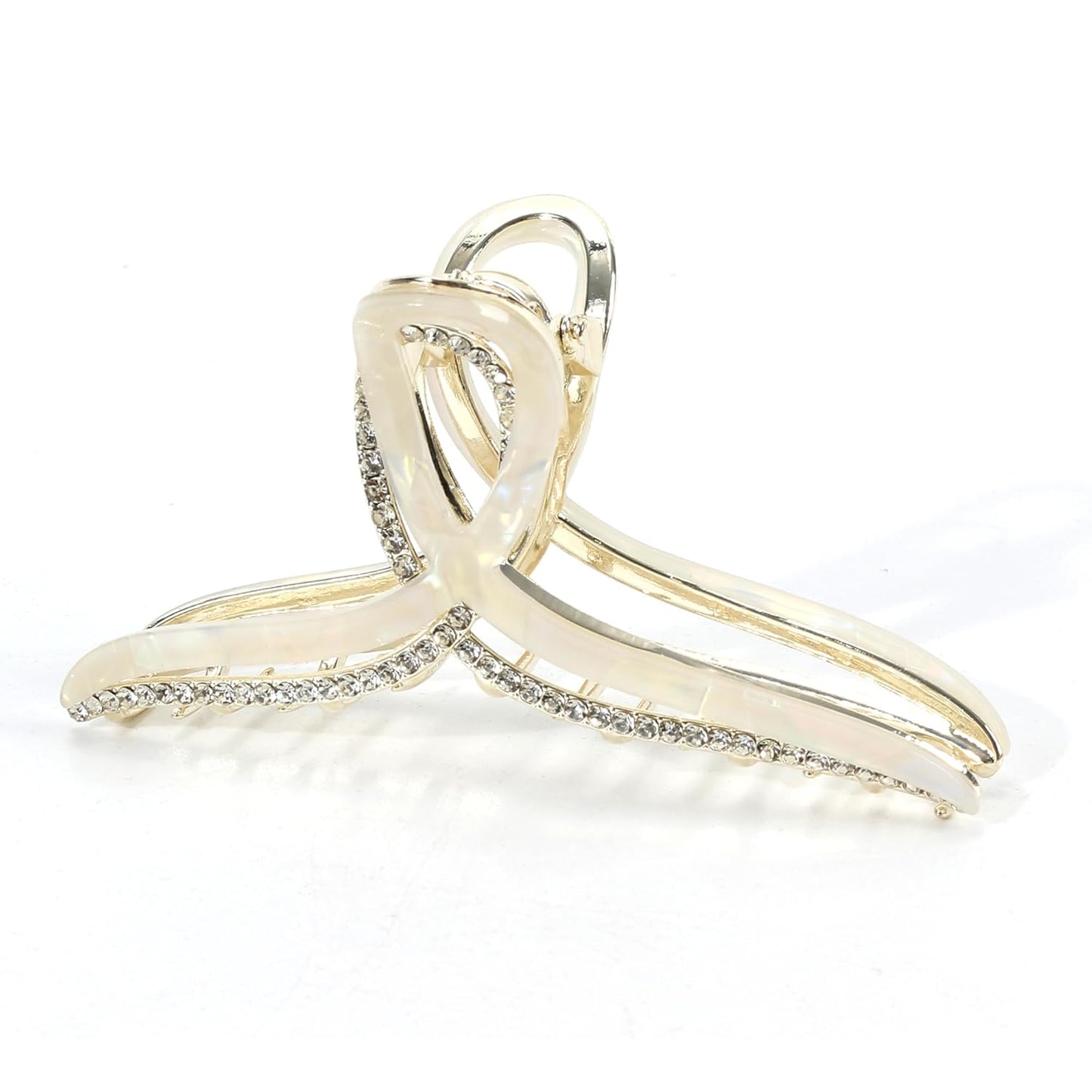 Big Hair Claw Clips - 5.1-Inch Jelly Clips for Long, Thick Hair | Set of 4