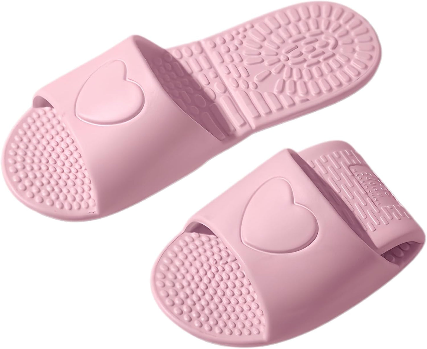 Foldable Shower Shoes - Non-Slip Portable Slippers for Travel | Lightweight EVA Quick-Dry Water-Resistant Slides for Men & Women
