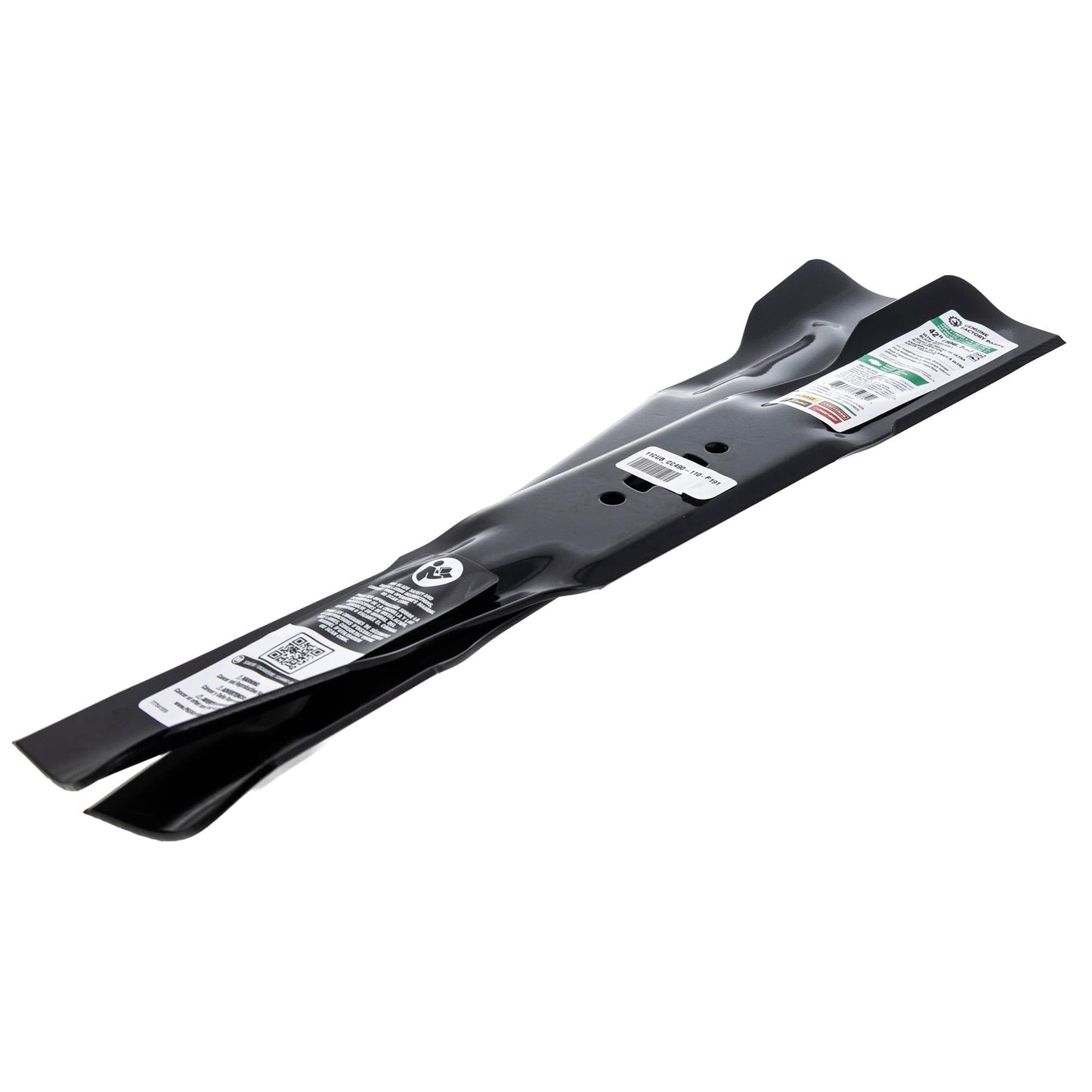 CUB CADET 490-110-F191 42" High-Lift Blade Set S-Shaped Mount Fab 42 ZTS1 ZT1 XT2 XT1 LX42 LT42B CMXGZAM110191 742P05576