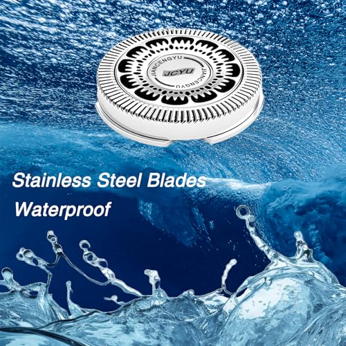 6-Pack Silver SH60 Replacement Heads for Philips Norelco 6000