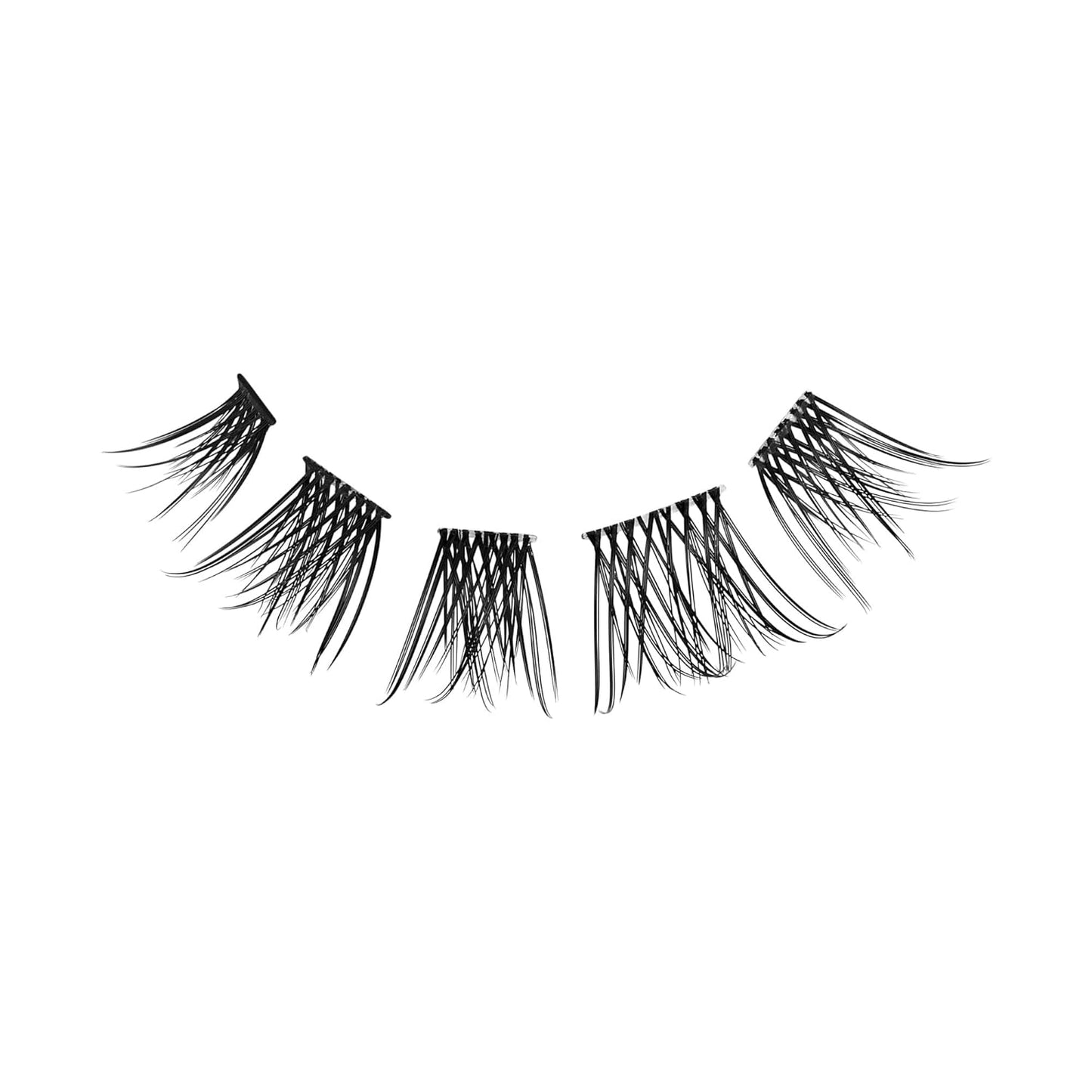 Falscara False Eyelashes - Contact Lens Friendly Lash Clusters | Reusable 8mm-12mm Sizes