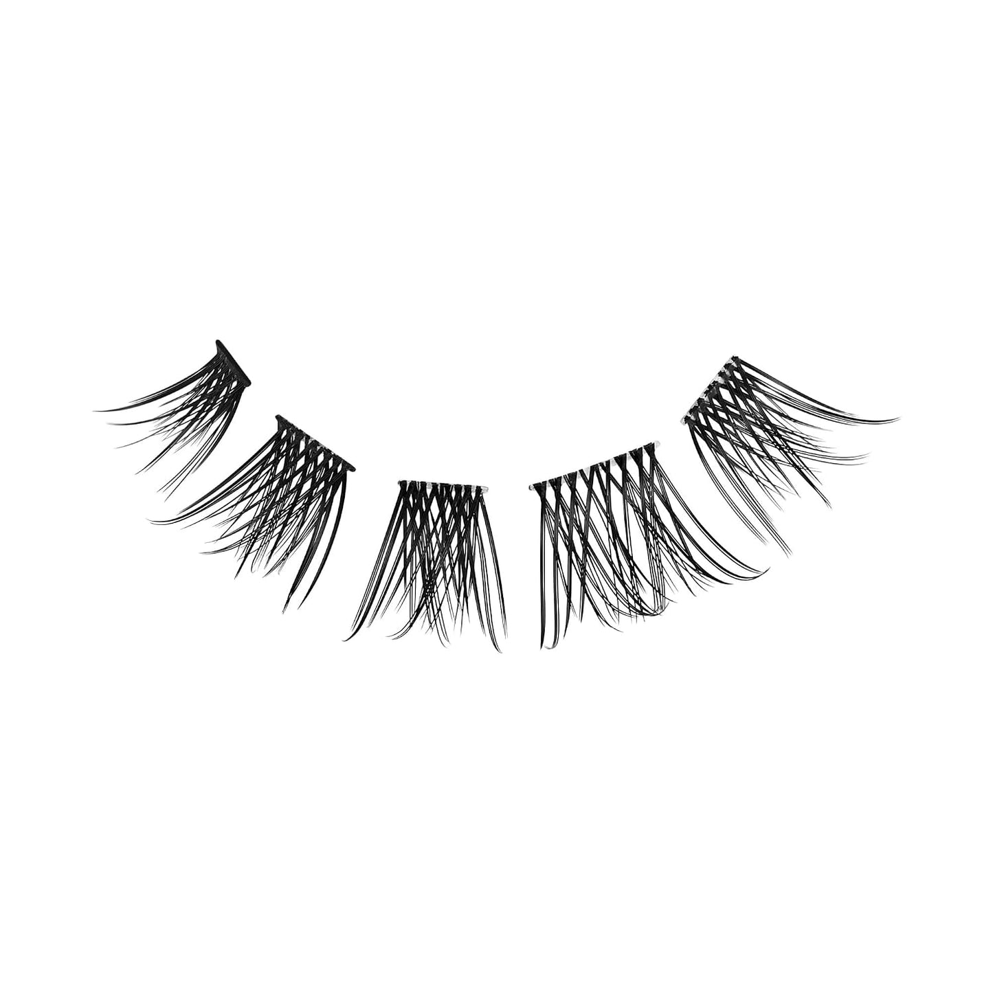 False Eyelashes - Falscara Studio Mini Classic Volume Lash Clusters | 8mm-12mm, 36 Clusters, Easy to Apply, Reusable