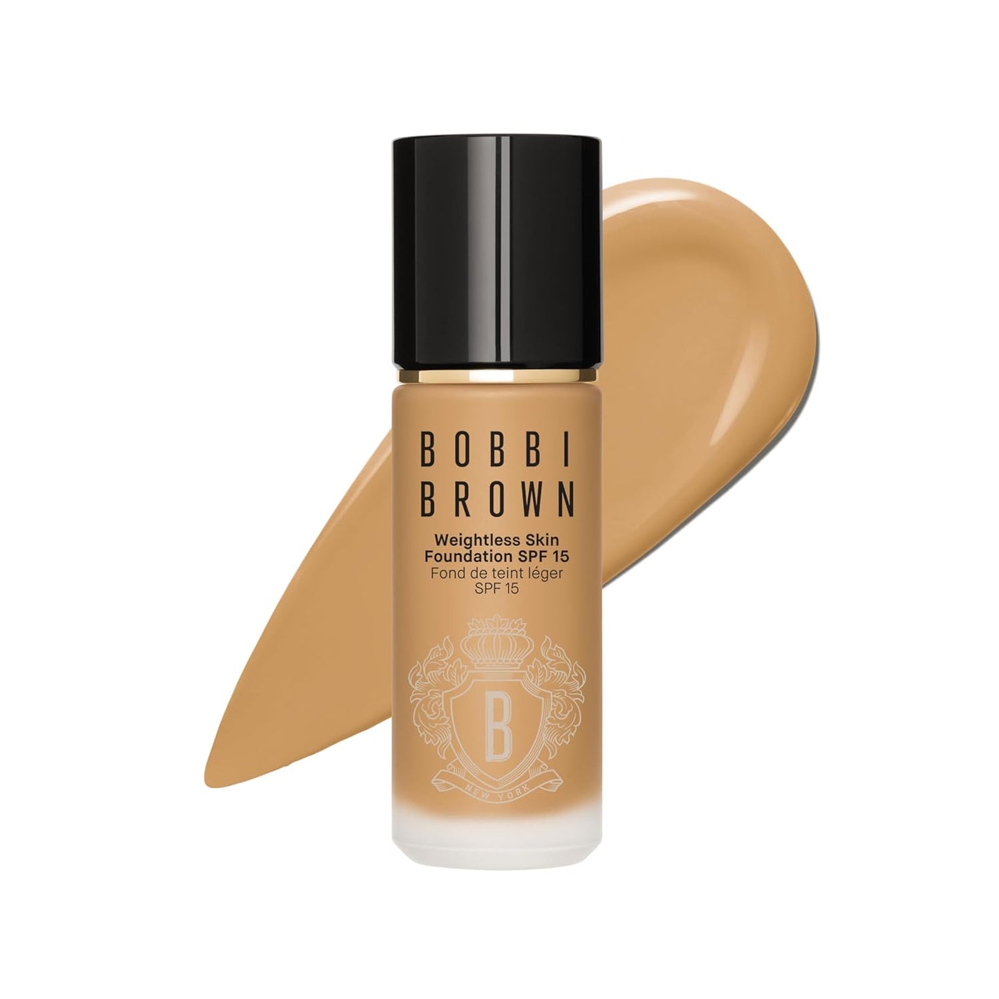 Bobbi Brown Weightless Skin Foundation SPF 15 - Oil-Control & 24-Hour Hydration | Natural Matte Finish, 1 Fl Oz