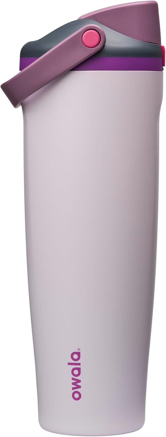 Owala FreeSip Sway Insulated Stainless Steel Water Bottle - 40oz, Two-Way Spout, BPA Free, Leak Proof, Ideal for Travel & Sports