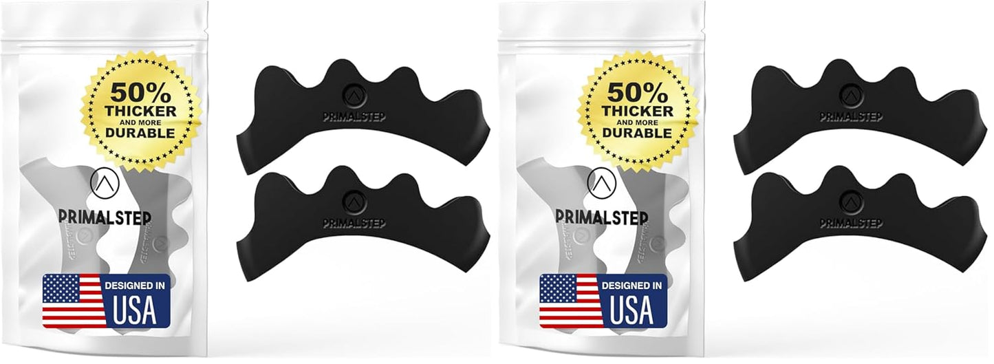 Toe Separators for Men & Women - Bunion Corrector & Foot Pain Relief | XL Size, Pack of 2