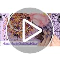 Halloween Pearl and Rhinestone Craft Embellishments - 60g Mix of Colored Pearls & Resin Gems