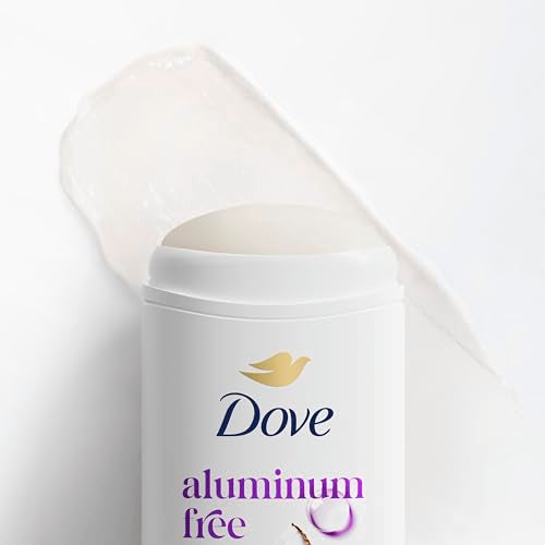 Dove Aluminum Free Deodorant Stick Coconut & Pink Jasmine 2.4 oz (Pack of 2)