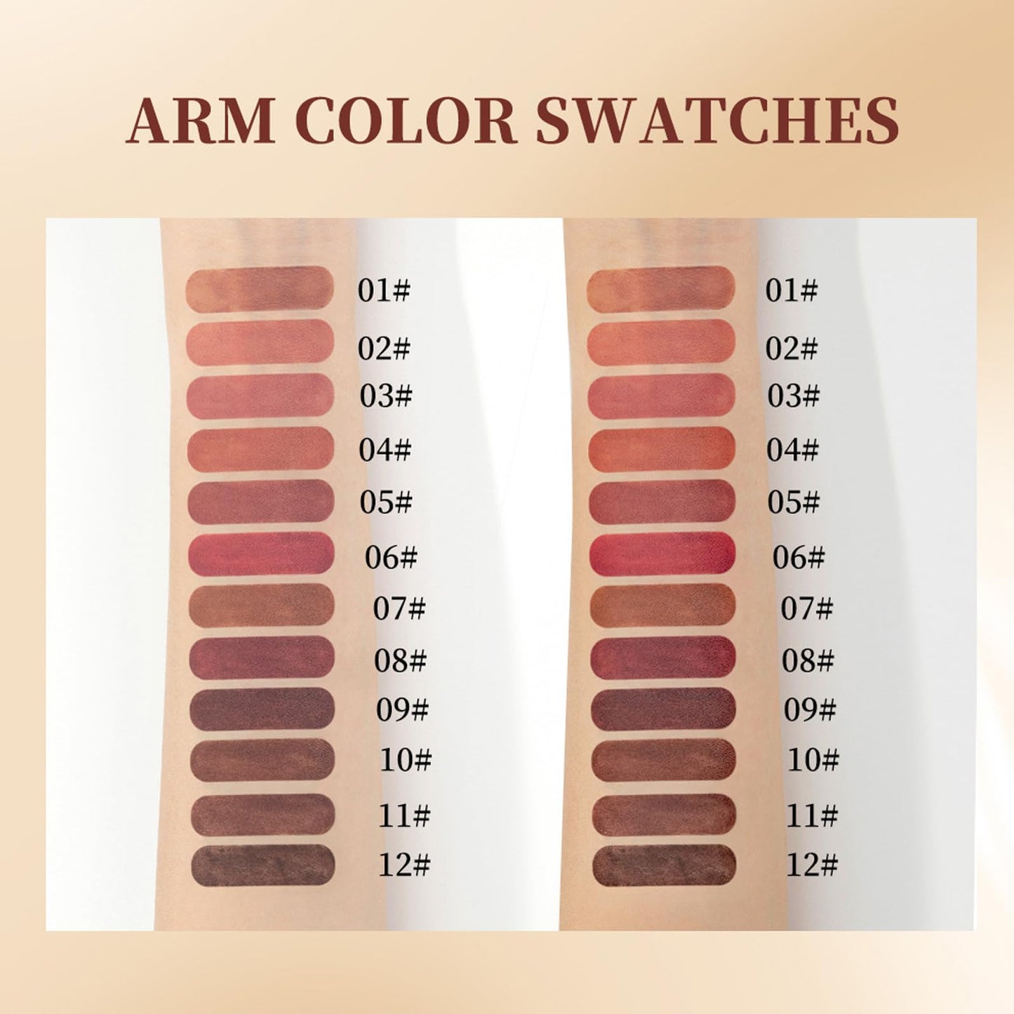 Gireatick 12 Colors Matte Lip Liner Set, High Pigmented Creamy Lipliners Pencil, Long Lasting Waterproof Non-fading Lip Makeup for Women