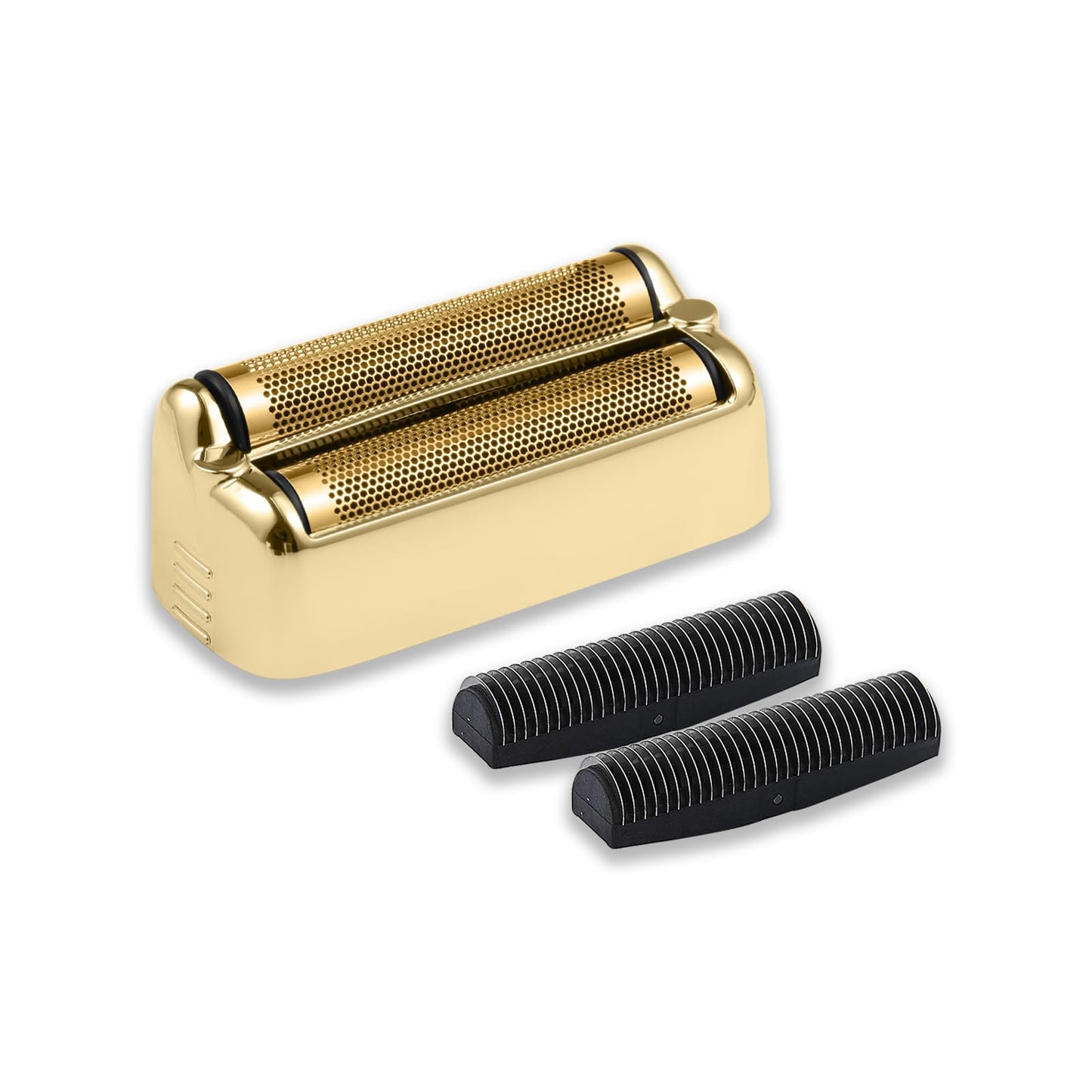 Shaver Replacement Foil and Cutter，Compatible with BaBylissPRO FXONE Double Foil Stick Shaver,Gold