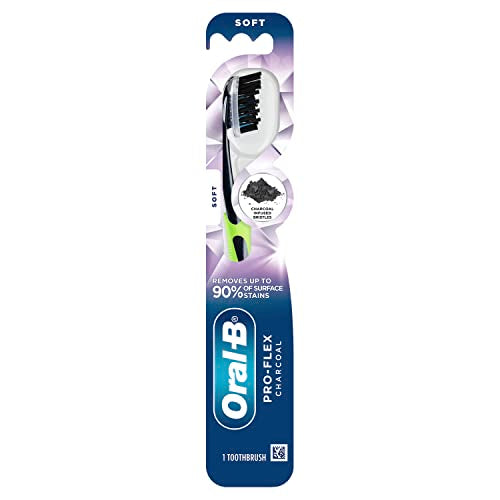 Oral-B Pro-Flex Charcoal Manual Toothbrush - Black, Green