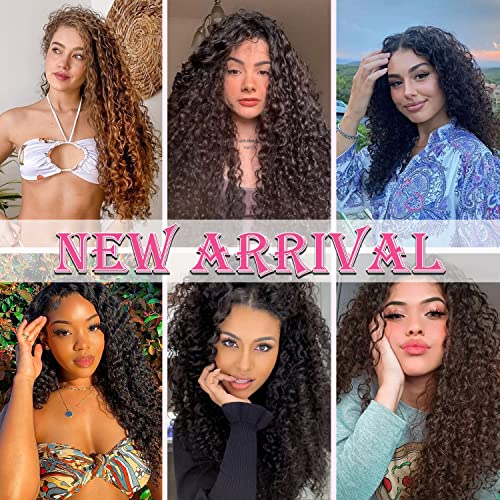 Naniciar 18 Inch Gogo Curl Crochet Hair - 7 Packs T30 Beach Wave Synthetic Extensions