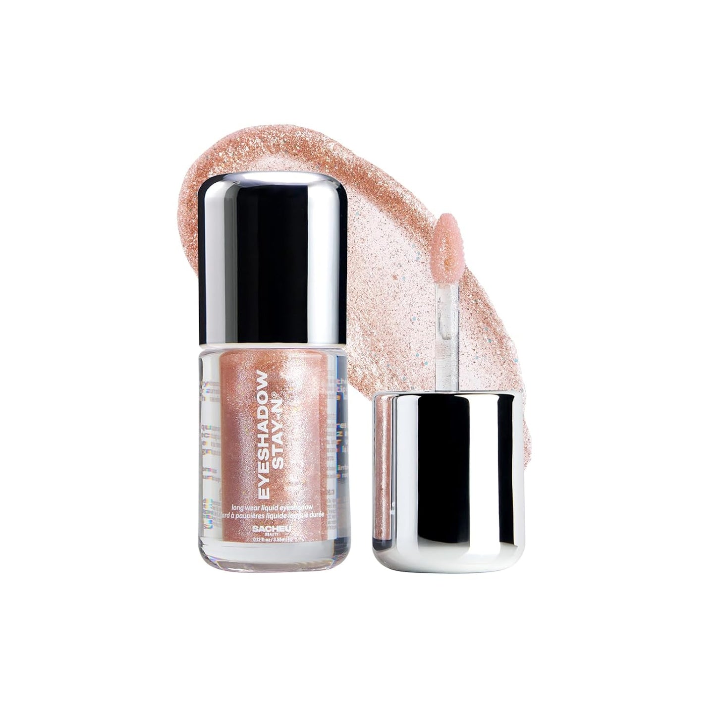 Liquid Eyeshadow STAY-N - Longwear Buildable Eye Makeup | Highly Pigmented Matte & Shimmer Cream in Candy Dipp’d