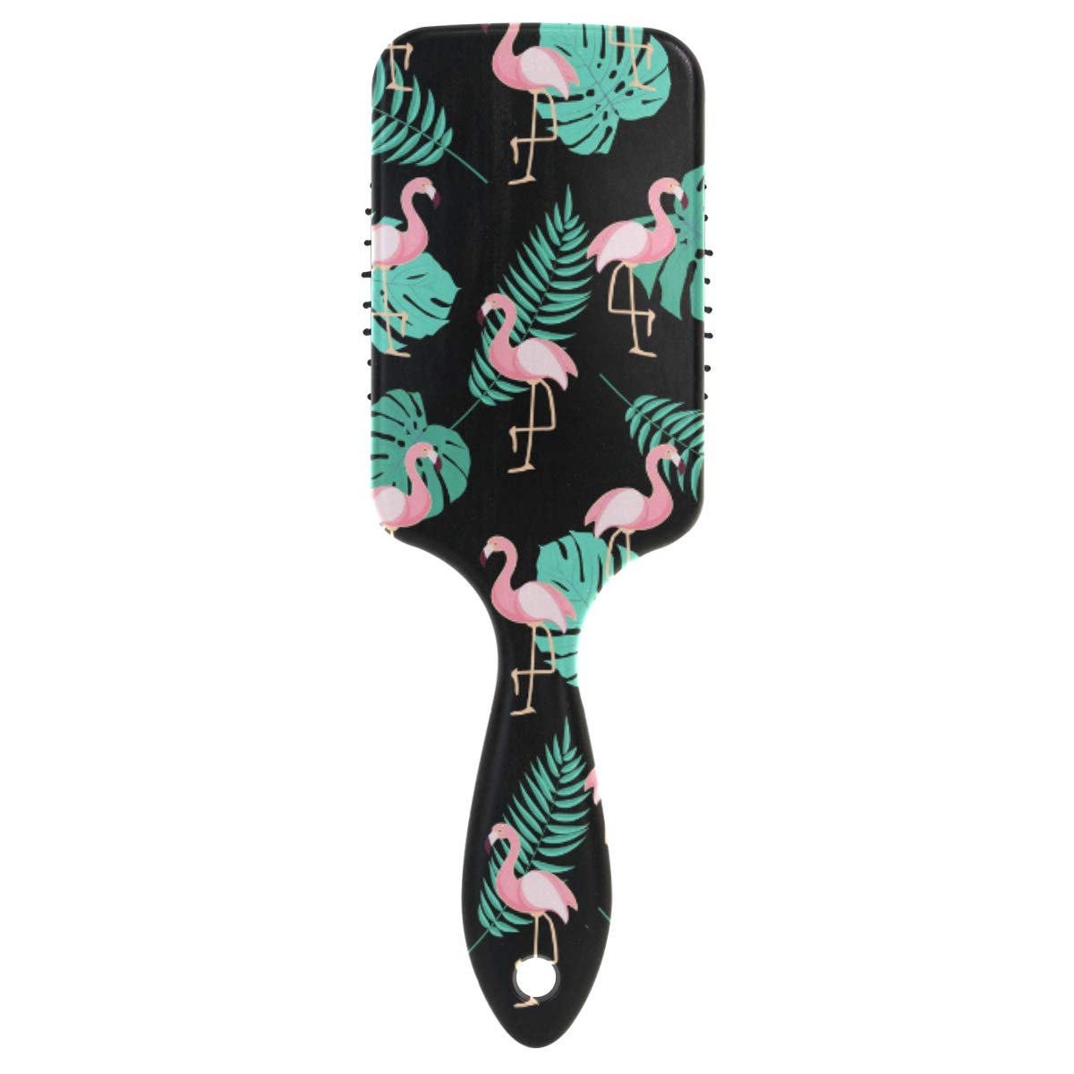 Tropical Beach Hair Brush - Anti-Static & Frizz Control | Soft Bristles for Wet & Dry Hair