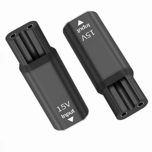 2 PCS 15V HQ8505 Type-C Shaver Charger Adapter Compatible with Philips 3000 5000 7000 Series, for OneBlade QP6520 QP6530, USB-C Electric Razor Charging Accessory Portable Travel Converter