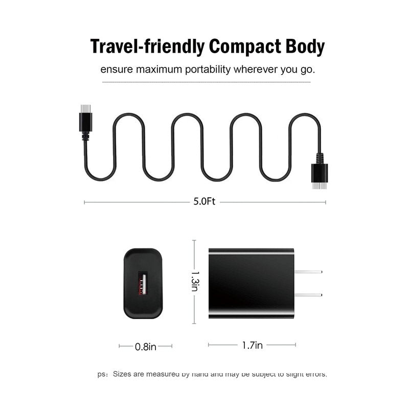 RCBCH Meridian Trimmer Charger 5V1a for M2B M2C M2A M2G 3.3ft Power Cord Replacement Electric Razors Charger Power Adapter