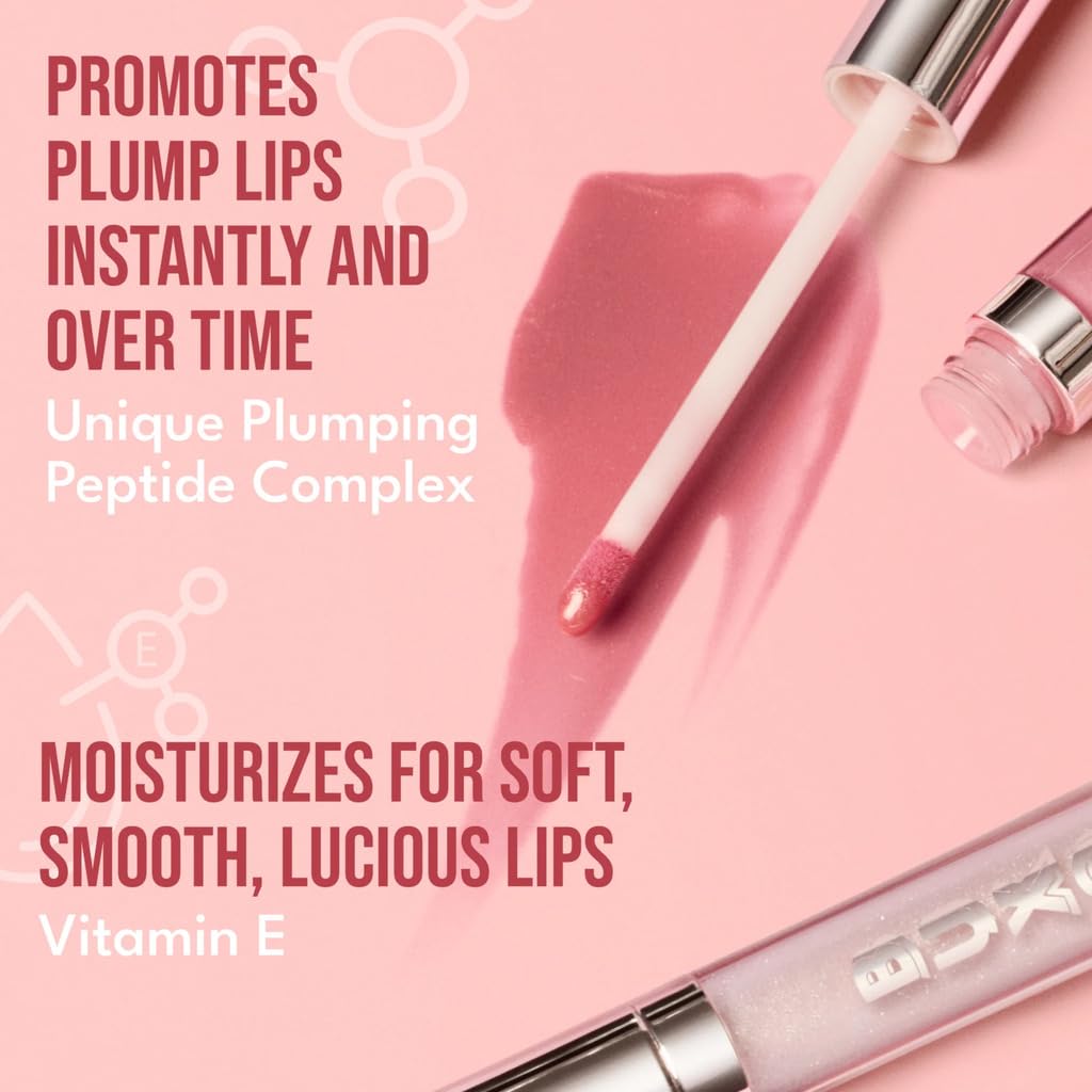Buxom Full-On Plumping Lip Polish - Tinted Lip Plumper Gloss with Peptides & Vitamin E | Nourishing High Shine Finish