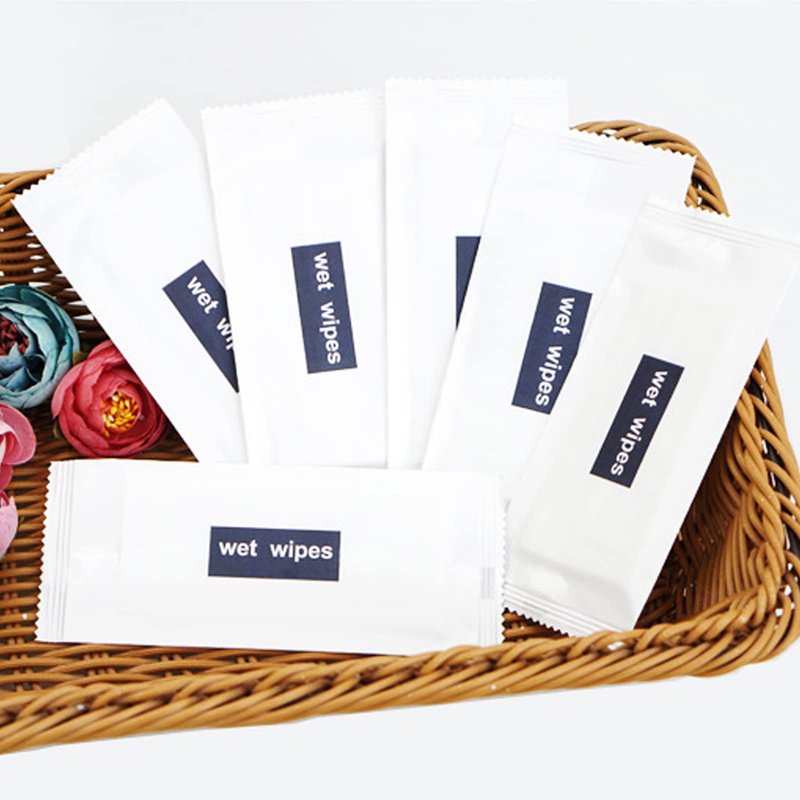 Etenpo 200 Pack Wet Wipes for Hands, Hand Wipes Individually Wrapped, Quick Hand Cleaning, Wet Wipes Travel Restaurant,Party Barbecue, Homeless Care Package