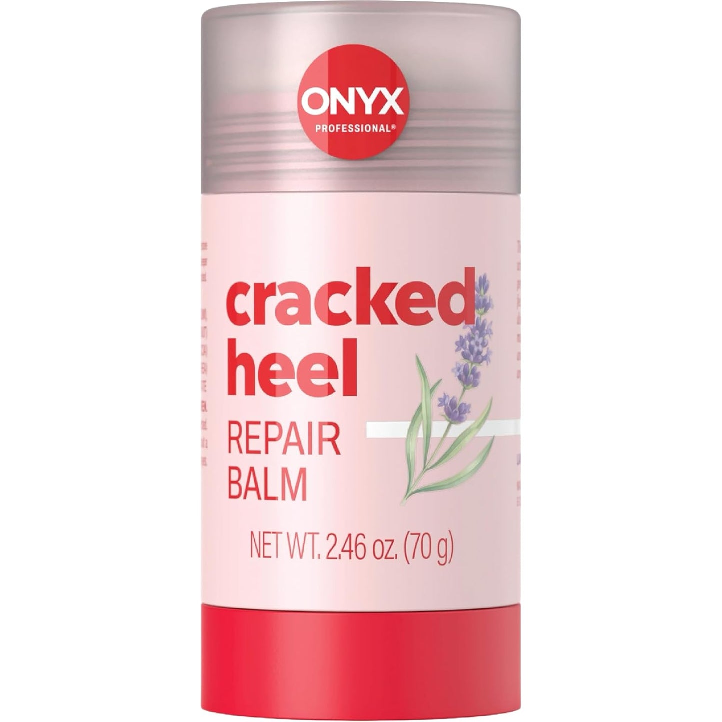 Onyx Cracked Heel Repair Balm Stick - Moisturizing Treatment for Dry Feet | Citrus Scent, 2-Pack