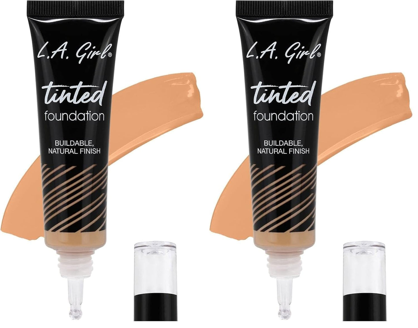 L.A. Girl Tinted Foundation - Medium Beige | Flawless Coverage & Lightweight Formula