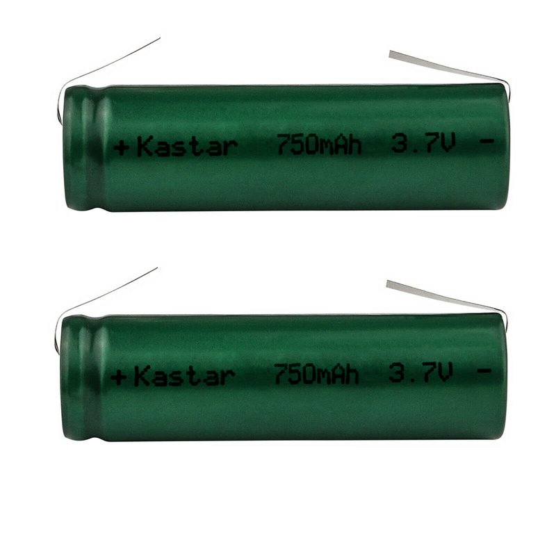 Kastar 2 Pcs Li-ion Battery Replacement for Philip Norelco Shaver Razor 9195XL/41 AT750, AT751, AT752, AT753, AT754, AT757, AT758, AT810, AT811, AT814, AT815, AT830, AT875, AT880, AT890