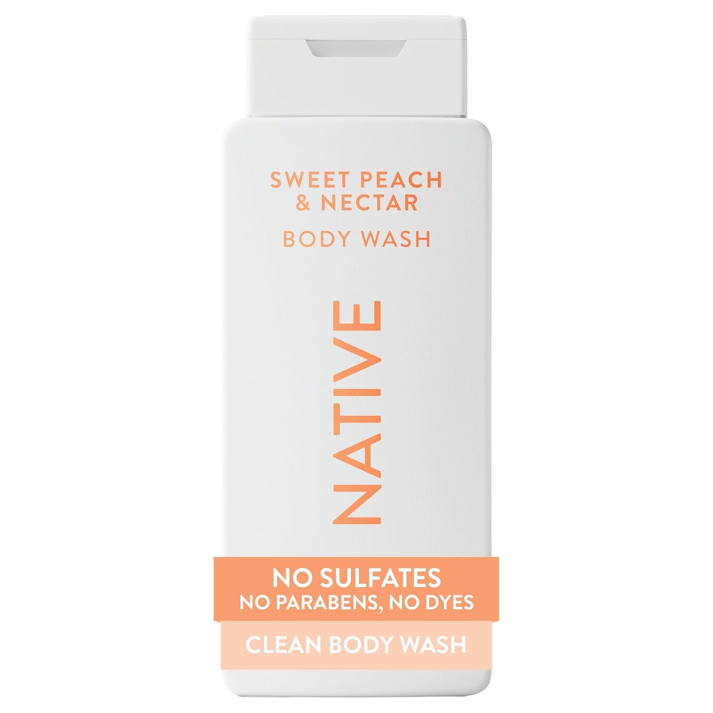 Native Sea Salt & Cedar Body Wash - 24-Hour Refreshing Clean for All Skin Types | 18 oz, Phthalate-Free, Sulfate-Free, Paraben-Free